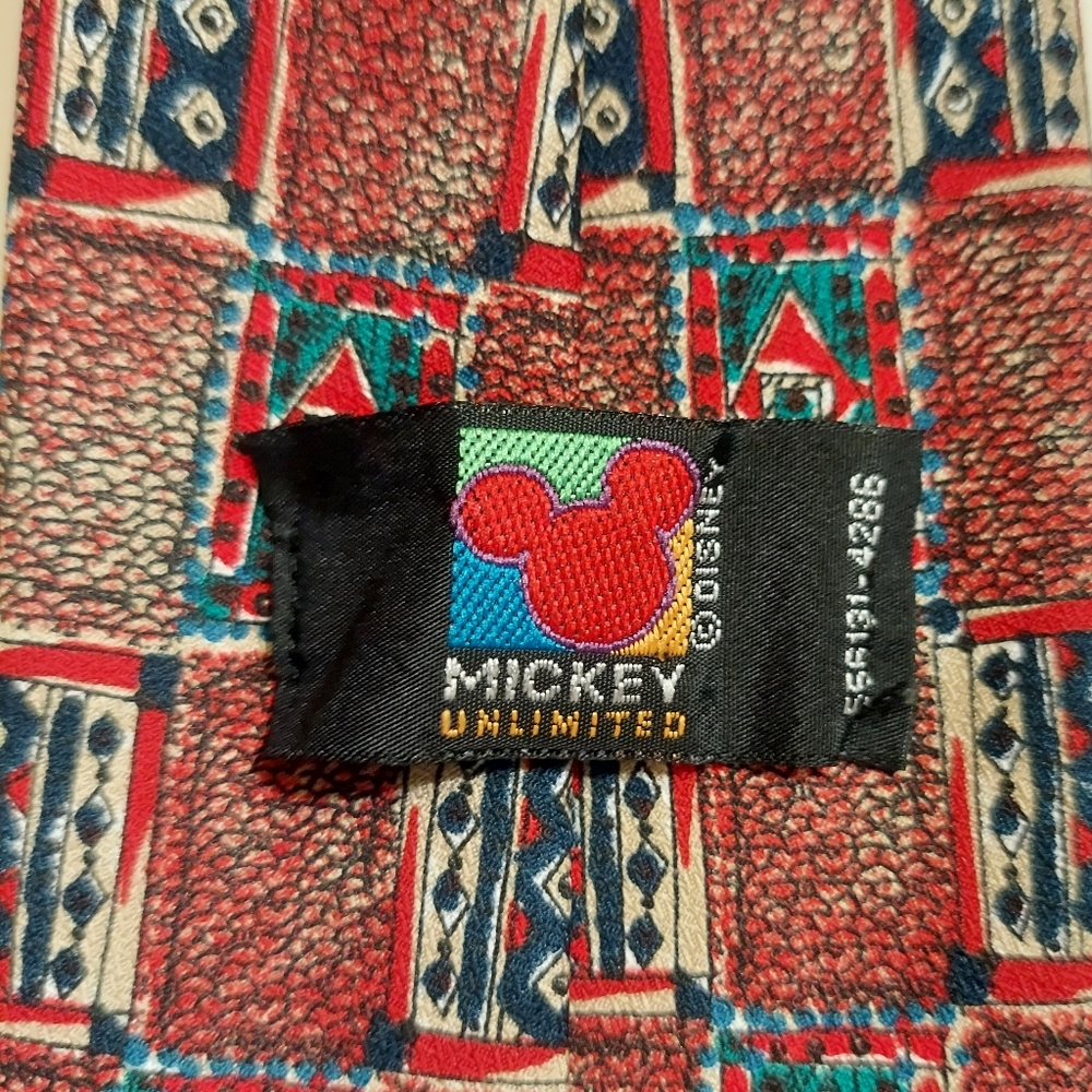Vintage Mickey Unlimited Mickey Mouse Disney tie - Picture 5 of 6